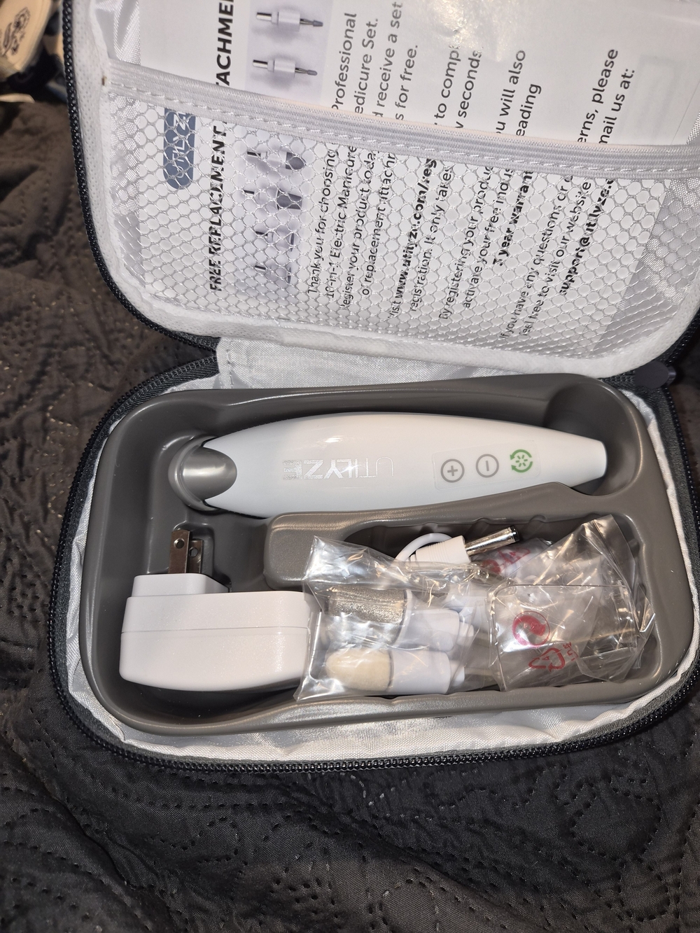 Professional 10 In 1 Electric Manicure & Pedicure Set By Utilyze Brand New